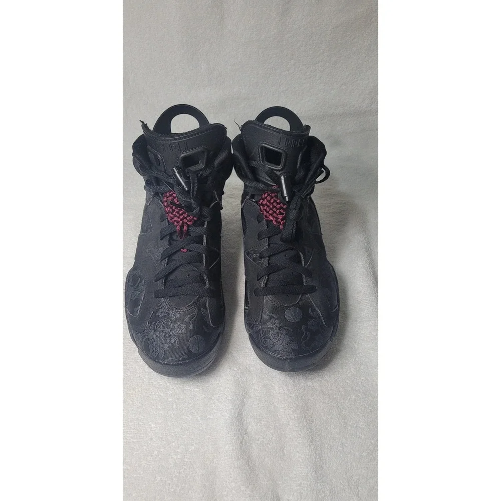 Jordan 6 Retro SD Triple Black Floral DB9818-001 Mens Size 9 Sneakers